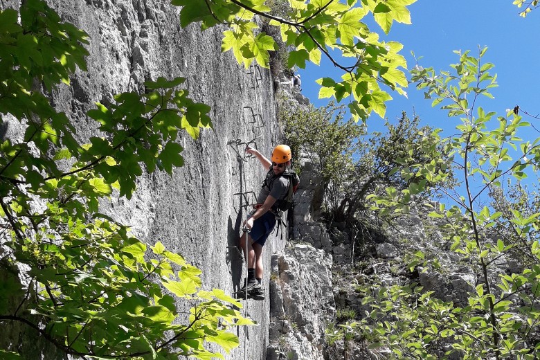 Via Ferrata - Les Baumes du Verneau | Nans sous Sainte Anne 01/09/2024